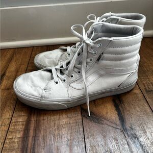 Vans High-Top Sneakers in White